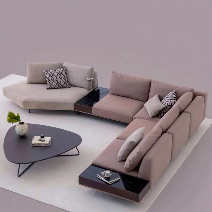 Elegant Fusion Sectional Sofa,