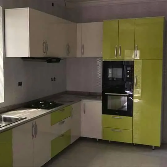 Citrus Modern Kitchen Cabinet