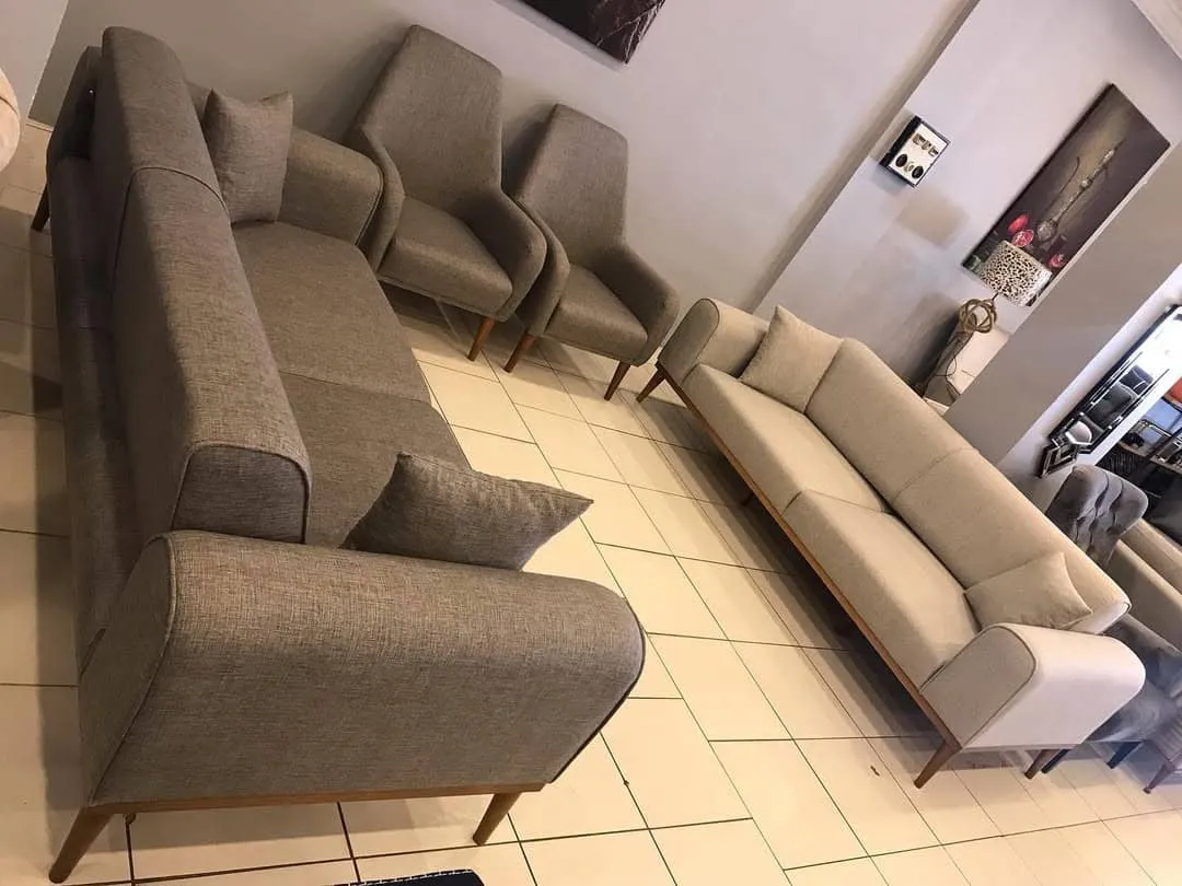Contemporary Comfort Sofa Set