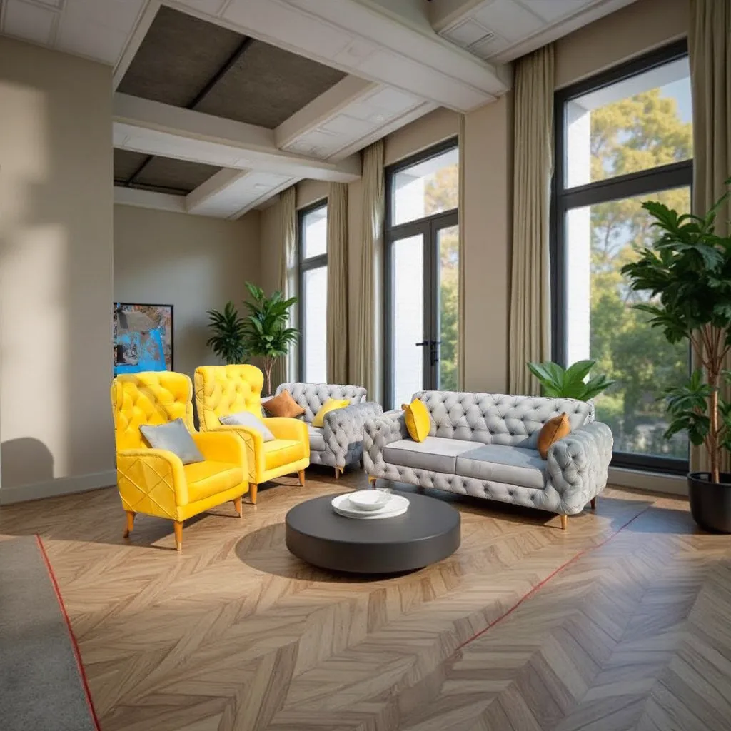 Modern Elegance Couch