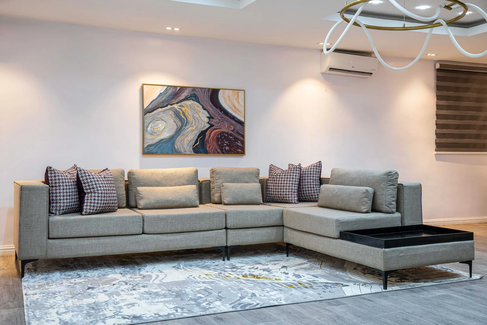 Modern Luxe Sectional Sofa