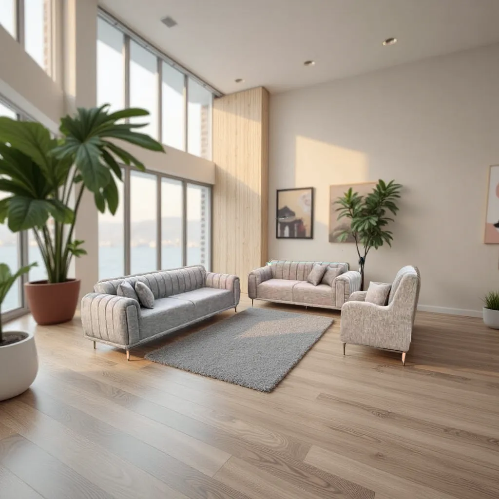 Luxe Comfort Sofa Set